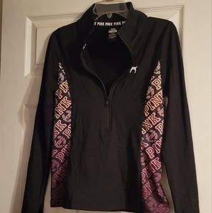 Victoria's Secret Pink 3/4 Zip long sleeve